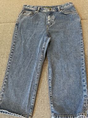 Ralph Lauren Capri Jeans woman pants size 10 denim